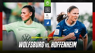 VfL Wolfsburg vs. Hoffenheim | Frauen Bundesliga 2023-24 Matchday 5 Full Match