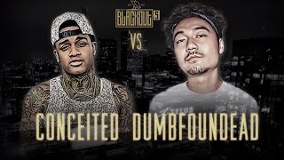 KOTD - Rap Battle - Conceited vs Dumbfoundead | #Blackout5