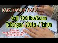 GAK MASUK AKAL!!! Gaji 700ribu Cukup untuk Sebulan, Masih Bisa Nabung. Ibu Ini Punya Amalan Khusus