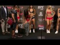 ufc 190 official weigh in