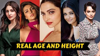20 Bollywood Actress Shocking Real AGE, HEIGHT 2021 | Part 1