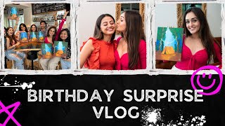 Helly Shah gave birthday surprise to Tanya Sharma |Sharma Sisters | Tanya Sharma | Krittika M Sharma