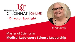 Master's in Medical Laboratory Science Leadership Director Spotlight | UC Online - 30 Sec.