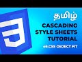 #46 CSS Object Fit | Cascading Style Sheets Tutorial | தமிழ்