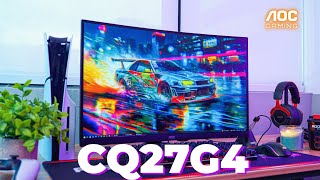 AOC CQ27G4: 180Hz Curved Gaming Monitor for Ultimate Immersion!