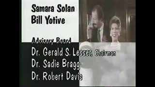 Square One TV closing and funding credits 1991 - 1992