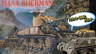 【辰年】Dragon Models 1/35 M4A4 SHERMANを2025年までに、作る動画。