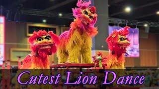 The Cutest (and the Oldest) Lion Dance!