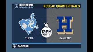 Tufts Baseball vs. Hamilton (NESCAC QF Game 1)-5/4