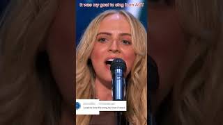 Singing My HATE COMMENT SONG on AGT! - Madilyn Bailey #shorts