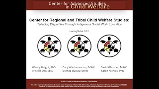 Reducing Disparities Through Indigenous Social Work (2/3)