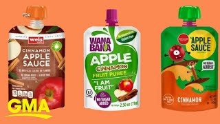 FDA investigates contaminated applesauce packets
