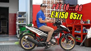 Chiếc Ex150 65zz có cảm giác nhất + đầm nhất mà AnLA từng test ride