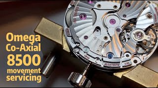 Omega Co-Axial 8500 movement servicing