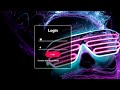 How to Create a transparent login form in html and Css + Vanilla Javascript