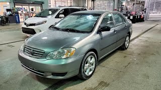 2003 Toyota Corolla CE (A4) 4dr Sedan Stock # 37695B