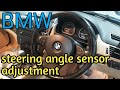 HOW TO CALIBRATE OR ADJUST STEERING ANGLE SENSOR BMW E46 E36 E39 E60 E65 E53 X3 X5