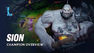 Sion Champion Overview | Gameplay - League of Legends: Wild Rift