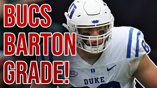 GRADING The Tampa Bay Buccaneers PICK Of C Graham Barton in Round 1!