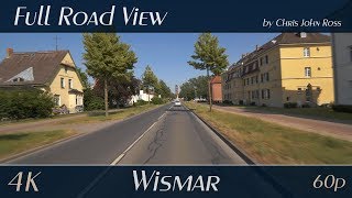 Wismar, Germany: Wendorf, Wismar West - Lübsche Straße - 4K (2160p/60p) Ultra HD