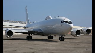 4K AVIATION B-ROLL - US Navy E-6B \