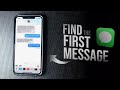 How to See First iMessage without Scrolling (multiple methods)