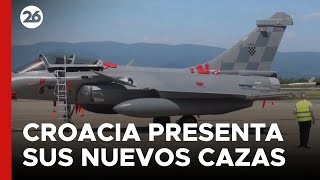 CROACIA | Las fuerzas aéreas presentaron sus nuevos cazas