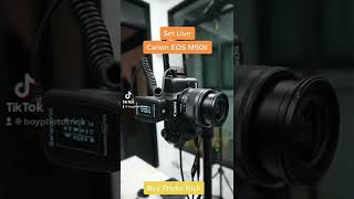 บริการ SET Live นอกสถานที่ ทั่วประเทศ Set Live Canon M50II