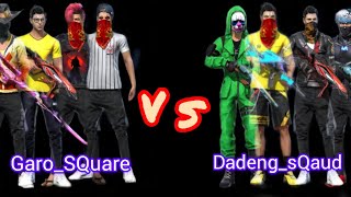 Garo_SQuare VS Dadeng_SQaud ⚔️⚔️ Guild war ⚔️⚔️who will win 😱🥵🥵💪