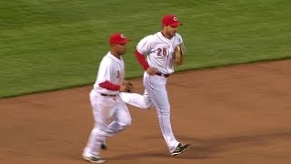 Heisey's great catch