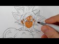 drawing goku bardock and gine successor of hope