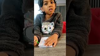 FunkyDen Shorts | Teaching Tanu to write the date | Toddler Learning | Toddler Learns |