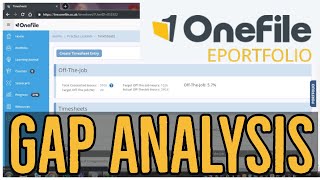 OneFile - Gap Analysis