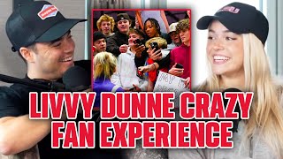 LIVVY DUNNE ON HER CRAZIEST FAN EXPERIENCES!