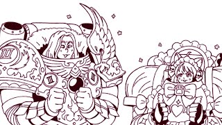 Warhammer 40k: When Primarch Meet Their Sister | ChumiiCham comic dub