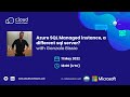 Azure SQL Managed instance, a different sql server?