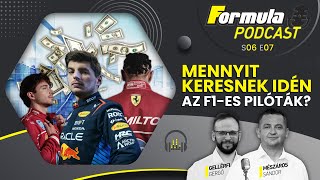 Podcast: Mennyit keresnek idén az F1-es pilóták?