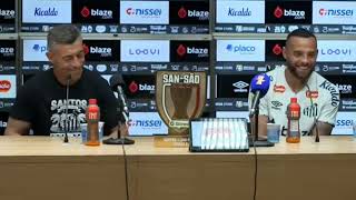 COLETIVA DE PEDRO CAIXINHA - SANTOS 3 X 1 SÃO PAULO - CAMPEONATO PAULISTA 2025