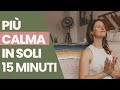 15 min I Meditazione guidata contro l'ansia e per più calma | Tecnica di rilassamento