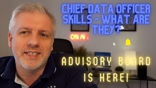 Skills for a CDO   Episode 9 data - Chief Data Officer Skills and Career steps.