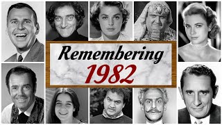 1982 Obituaries : Remembering famous faces who died in 1982