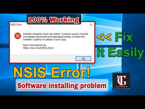 NSIS Error fix windows 10 – [Solved] Easy Method only 2min 100% Working | Techno Grasp