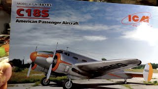 Beechcraft C18S 1/48 scale by ICM.