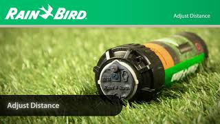 How to Adjust the Distance on Rain Bird Rotor Sprinklers