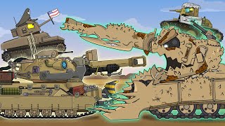 Америка против Пожирателя Танков - Мультики про танки