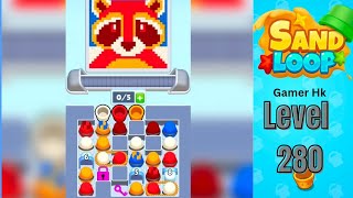 Sand loop level 280 super hard level Walkthrough Solution