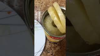 #shortvideo Canned Pineapple slices