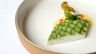 What Eleven Madison Park's 11-course tasting menu looks like