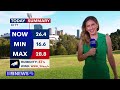 australia weather update possible showers for sydney 9 news australia