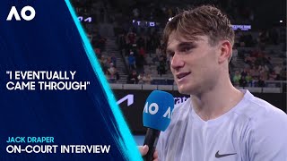 Jack Draper On-Court Interview | Australian Open 2025 Second Round